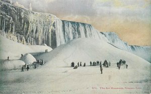 The Ice Mountain Niagara Falls postcard