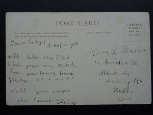 L&NWR Official Wales LLANDRINDOD WELLS ALPINE BRIDGE c1905 Postcard