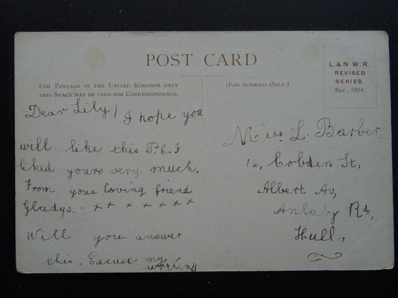 L&NWR Official Wales LLANDRINDOD WELLS ALPINE BRIDGE c1905 Postcard