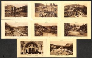 France Lourdes lot of 8 postcards