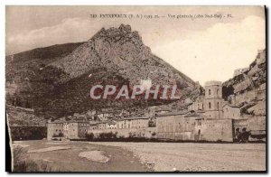 Old Postcard Entrevaux Vue Generale