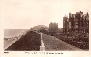 Lot374 UK real photo Sheringham Grand burlington Hotel Norfolk