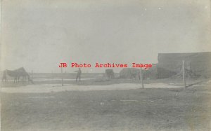 Unknown Location, RPPC, Man on Ranch or Farm near Chicago? Photo