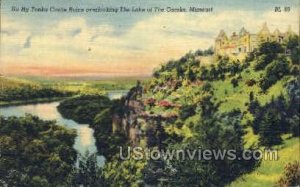 Ha Ha Tonka Castle Ruins in Lake of the Ozarks, Missouri