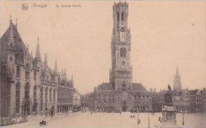 Belgium Brussels De Groote Markt 1922