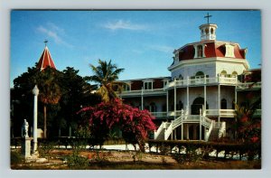 Key West FL-Florida, Convent Of Mary Immaculate, Chrome Postcard