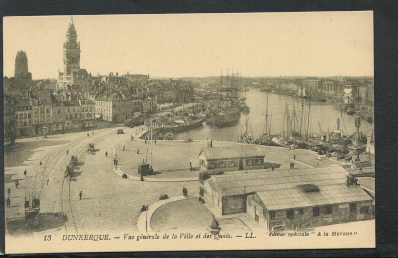 France Postcard - Dunkerque - Vue Generale De La Ville Et Des Quais  RS16900