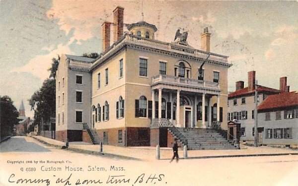 Custom House in Salem, Massachusetts