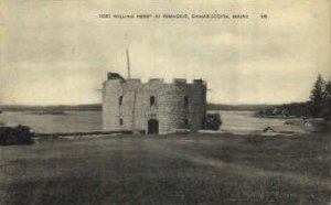 Fort William Henry in Damariscotta, Maine