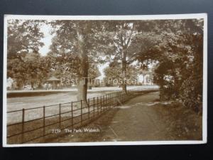 Cambridgeshire: Wisbech, The Park c1932 by H Coates of Wesbech