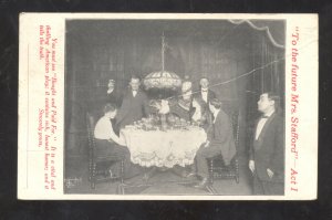 CHICAGO ILLINOIS PRINCESS THEATRE PLAY ADVERTISING VINTAGE POSTCARD