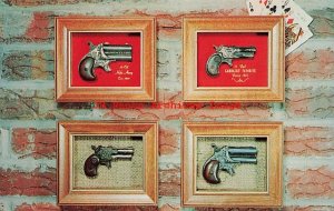 Advertising Postcard, Guncrafters Mounted Die-Cast Promo, Baltimore Maryland