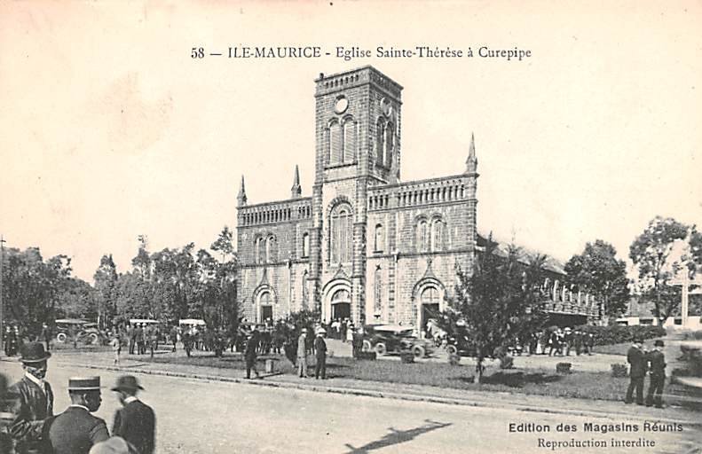 Eglise Sainte Therese a Curepip Ile Maurice Africa, Afrika Unused 