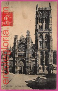 ak2166 - France - VINTAGE POSTCARD - Dieppe - 1911   NICE!