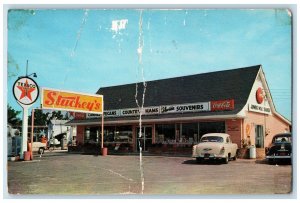 c1960 Stuckey's Pecan Shoppe Highways Summerton South Carolina Vintage Postcard