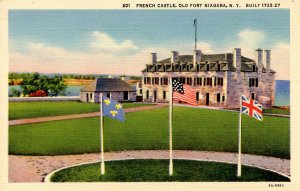 NY - Old Fort Niagara. French Castle