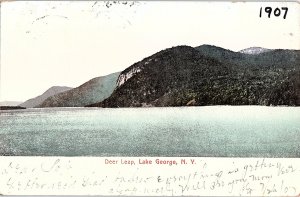 Postcard MOUNTAIN SCENE Lake George New York NY AI5018