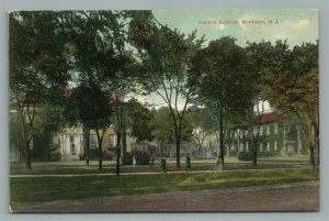 MONTCLAIR NJ CENTRAL SCHOOLS ANTIQUE POSTCARD