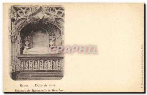 Old Postcard Bourg Brou Church Tomb of Margaret of Bourbon