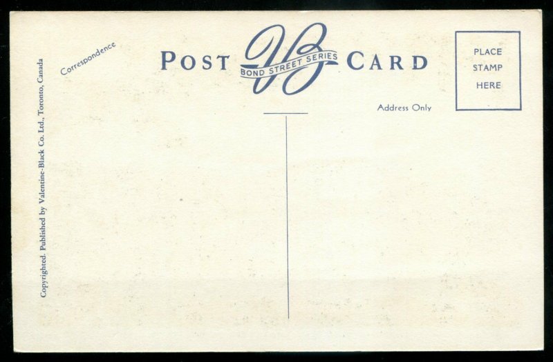 h3893 - NORTH BAY Ontario Postcard 1940s St. Joseph's Girls College