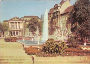 B47426 Halle Saale Am theater des Fridens    germany