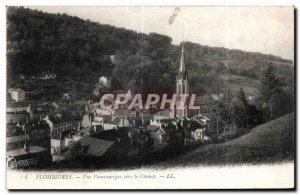 Old Postcard Plombieres Panoramic to Chonot