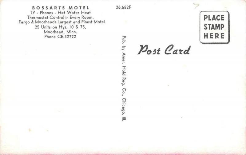 Minnesota  Moorhead     Bossarts Motel