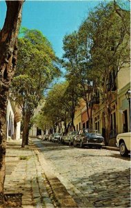 CPM AK Old San Juan Puerto Rico. Typical Street Scene MEXICO (662343)