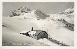 Mountaineering Austrian Alps Tyrol Silvretta Wiesbadener Hutte refuge 1934