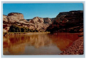 c1950's Dinosaur National Monument Utah Colorado CO Unposted Vintage Postcard