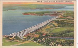 Oklahoma Grand River Dam Northeastern Oklahoma Curteich