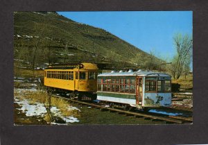 CO Former Fort Collins & Golden Denver Colorado Trolley Cars Streetcars Postcard