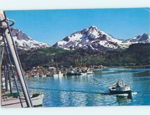 Pre-1980 HARBOR SCENE Cordova - Near Valdez Alaska AK hp7437