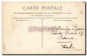 Paris Old Postcard Bois de Boulogne The waterfall