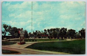 Roadside~Kentucky~Lexington Motor Inn Inc Entrance Sign~Postmarked~Vtg Postcard