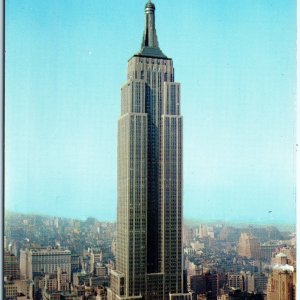 c1950s New York City, NY Empire State Building Mainzer Rare Photo Postcard A67