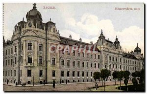 Old Postcard Zagreb Mihanoviceva ulica