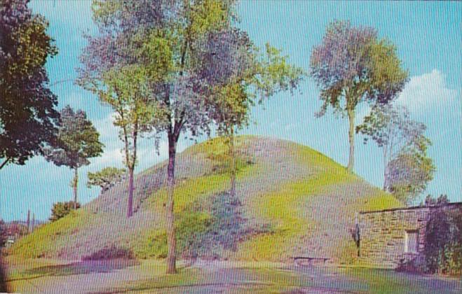 West Virginia Moundsville The Grave Creek Mound Indian Graves