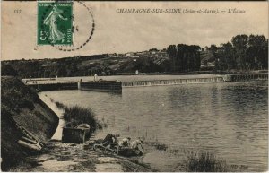 CPA CHAMPAGNE-sur-SEINE - L'Ecluse (120763)