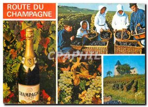 Postcard Modern Colors and Light The Scenes of France Champagne Champagne Roa...