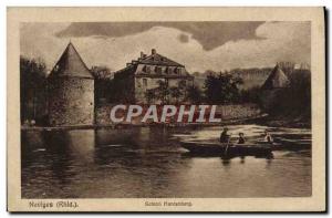 Old Postcard Schloss Hardenberg Neviges