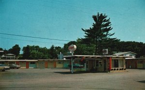 Vintage Postcard Cardinal Motel Hotel New Stanton Pennsylvania Turnpike PA