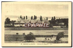 Old Postcard Thonon Les Bains Chateau de Ripaille