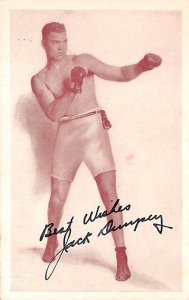 Jack Dempsey Boxing Unused 