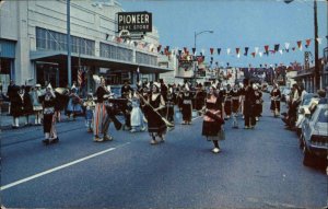 Oak Harbor Washington WA Holland Happening Dutch Parade Vintage Postcard