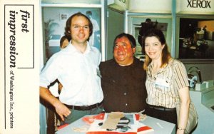 Washington DC First Impression Printers Advertising Vintage Postcard AA80115