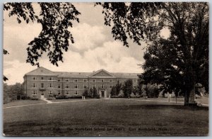 Vtg Massachusetts MA Gould Hall East Northfield School for Girls 1940s Postcard