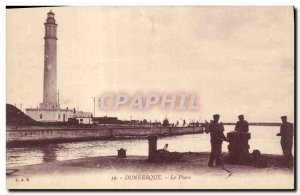 Old Postcard Dunkirk Lighthouse