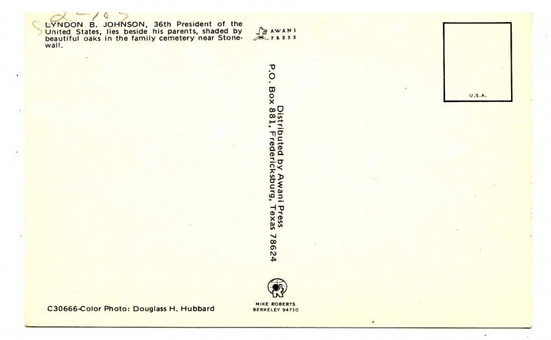 TX - Stonewall. President Lyndon B. Johnson Grave