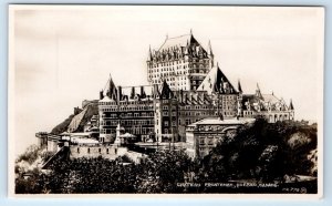 RPPC QUEBEC Chateau Frontenac P.Q. CANADA Postcard